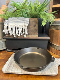 10" Legacy Cast Iron Skillet - Cook Floor Machined | Ready to Ship