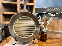 10" Cast Iron Skillet – 2.5" Maker's Mark, Monogram & Business Brand Engraving