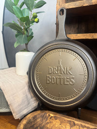 10" Personalized Legacy Cast Iron Skillet – Custom 3D CNC Engraved