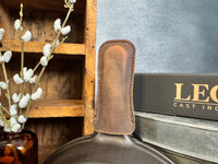 Premium Leather Handle Cover for Cast Iron Skillet