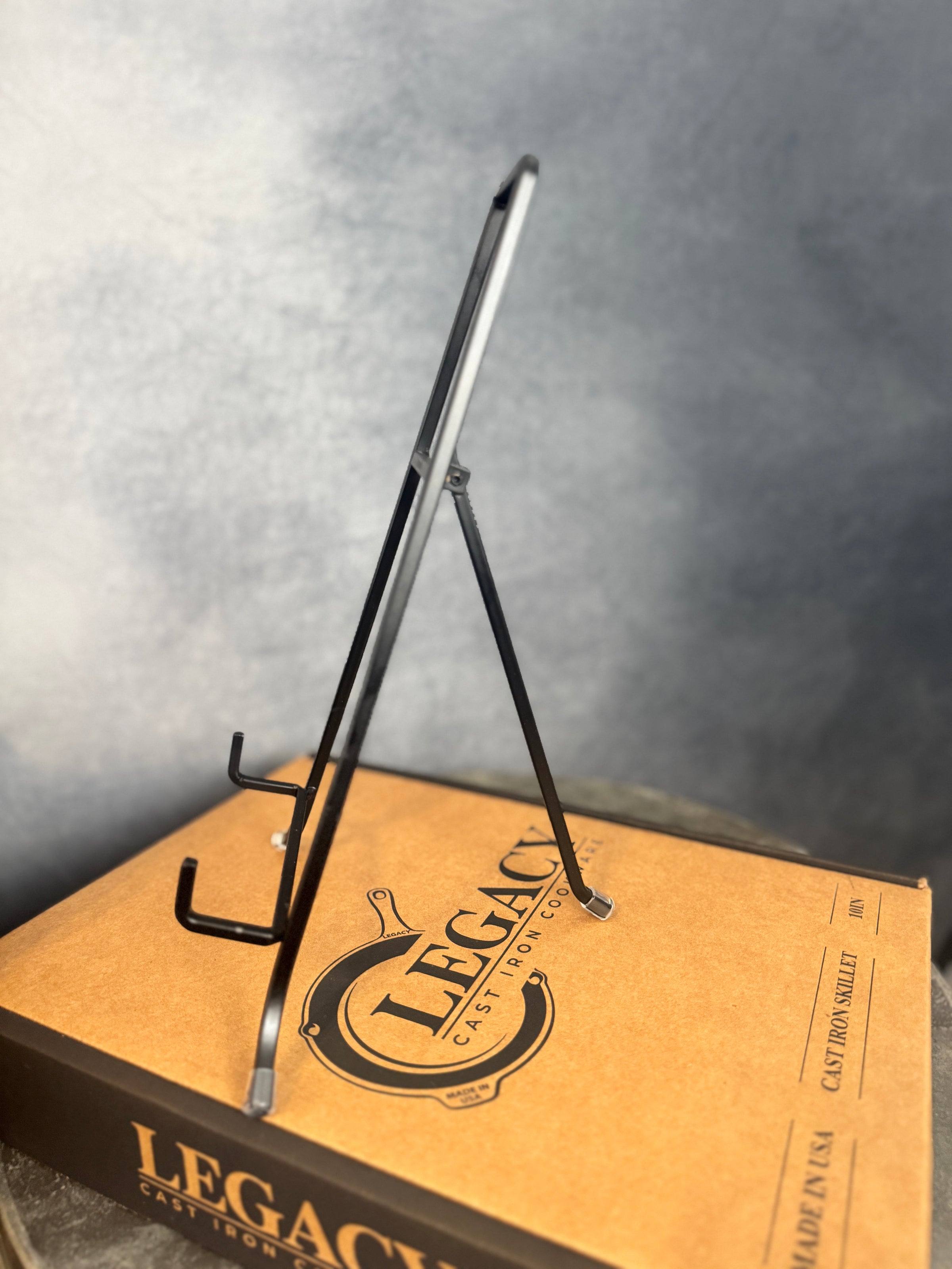 Legacy Cast Iron Wrought Iron Display Stand - Black