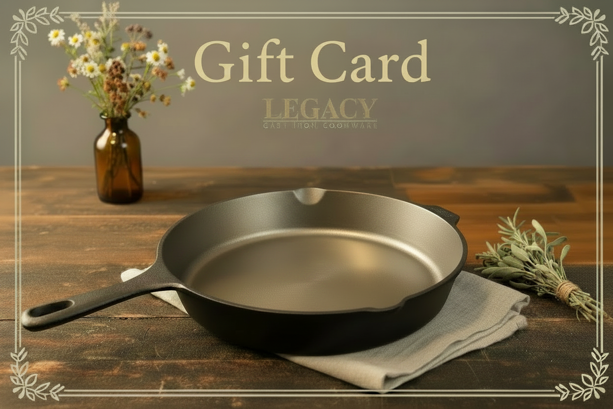 Legacy Cast Iron Cookware Gift Card